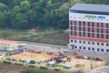 2022 아빠랑캠프: 3년 만에 운동장에서 #은혜샘물초등학교